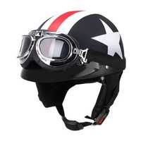 capacete óculos de aviador novo conforme imagem