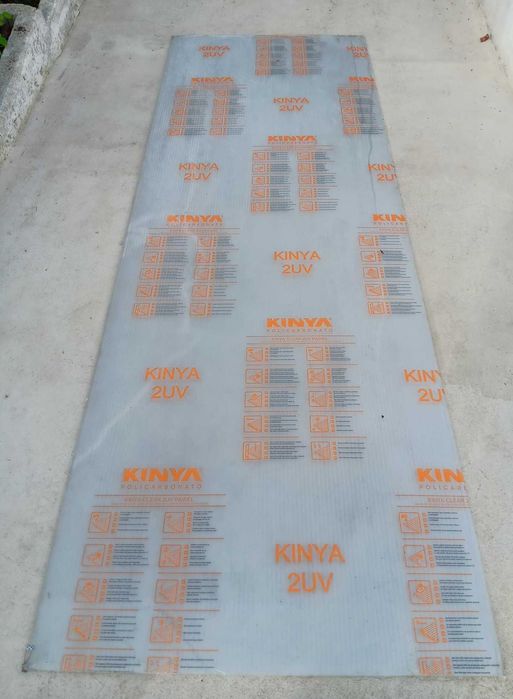 Painel de Policarbonato alveolar 10mm - novo