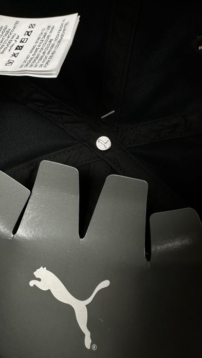 Кепка Puma новая оригинал черная бейсболка