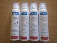 Pianka Sani do dezynfekcji rąk z aloesem 150 ml,  pakiet 3 szt.+gratis