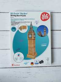 Puzzle 3D Kidland Big Ben 30 sztuk proste łączenia nowe prezent