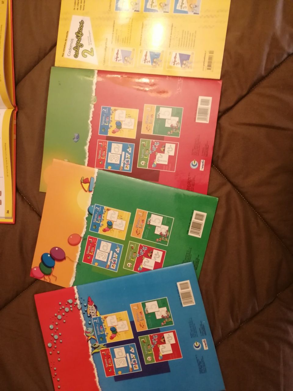Livros novos Tabuadas letras e números