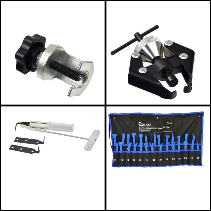 Съемник дворников,подшипников,катушки зажиган,нож вырезки стекла,клипс