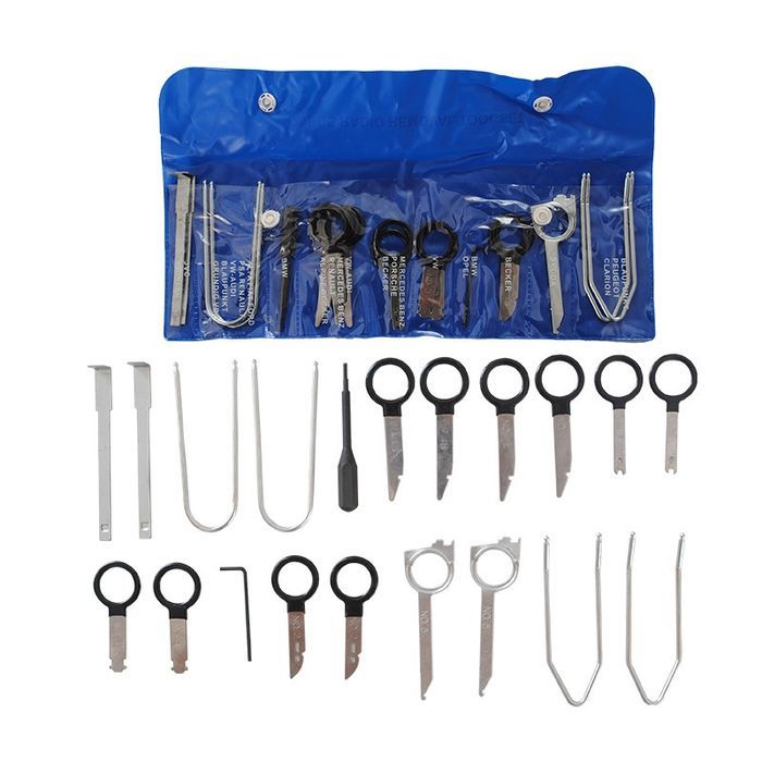 Haбіp знімaчів для aвтoмaгнітoл 20од набор для снятия авто магнитол