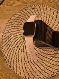Apple watch 5, iWatch 5, stan idealny, kondycja baterii 100%,gold blue