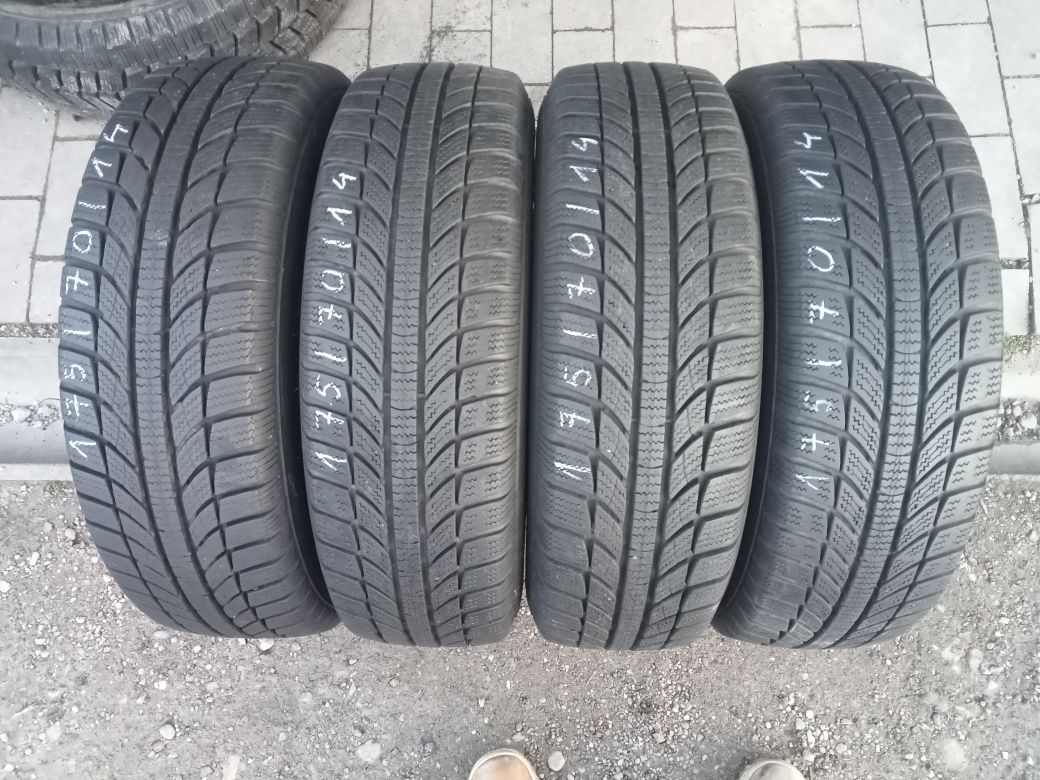4x Opony Używane Zimowe 175/70R14 GT Radial