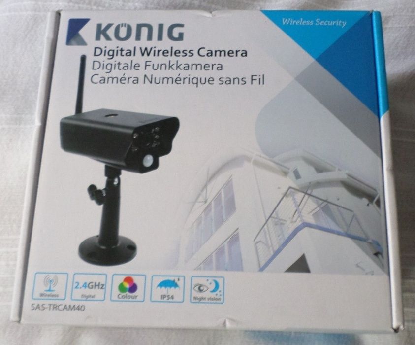 König Camera 2.4GHz Digital Wireless sas