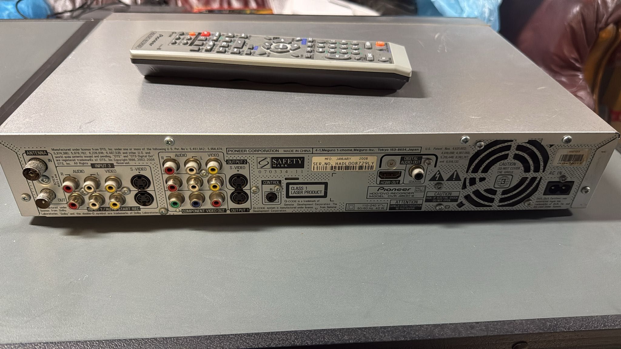 wmacniacz Sony TA-FE370 Z pilotem