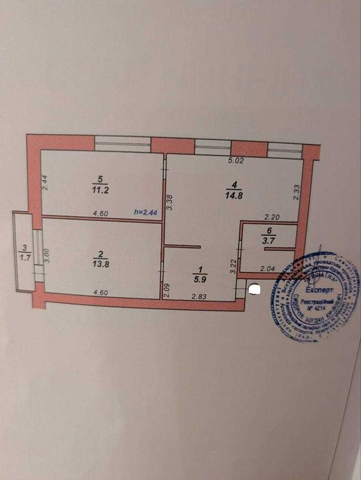 2 кімнатна +кухня-вітальня на Виставці з ремонтом