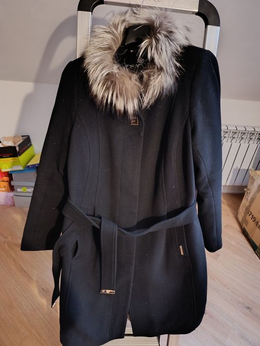 Жіноче зимове кашемірове пальто