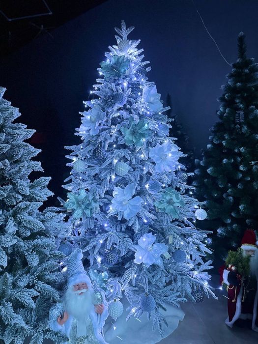 Якісні ялинки без запаху! Ель литая. Елка заснеженная Елки литые