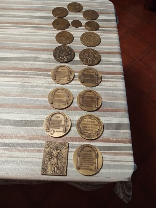 Medalhas comemorativas natal e mais