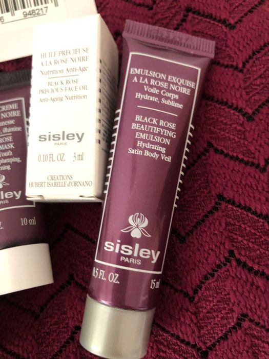 Sisley - zestaw Black Rose + kosmetyczka + pudełko prezentowe