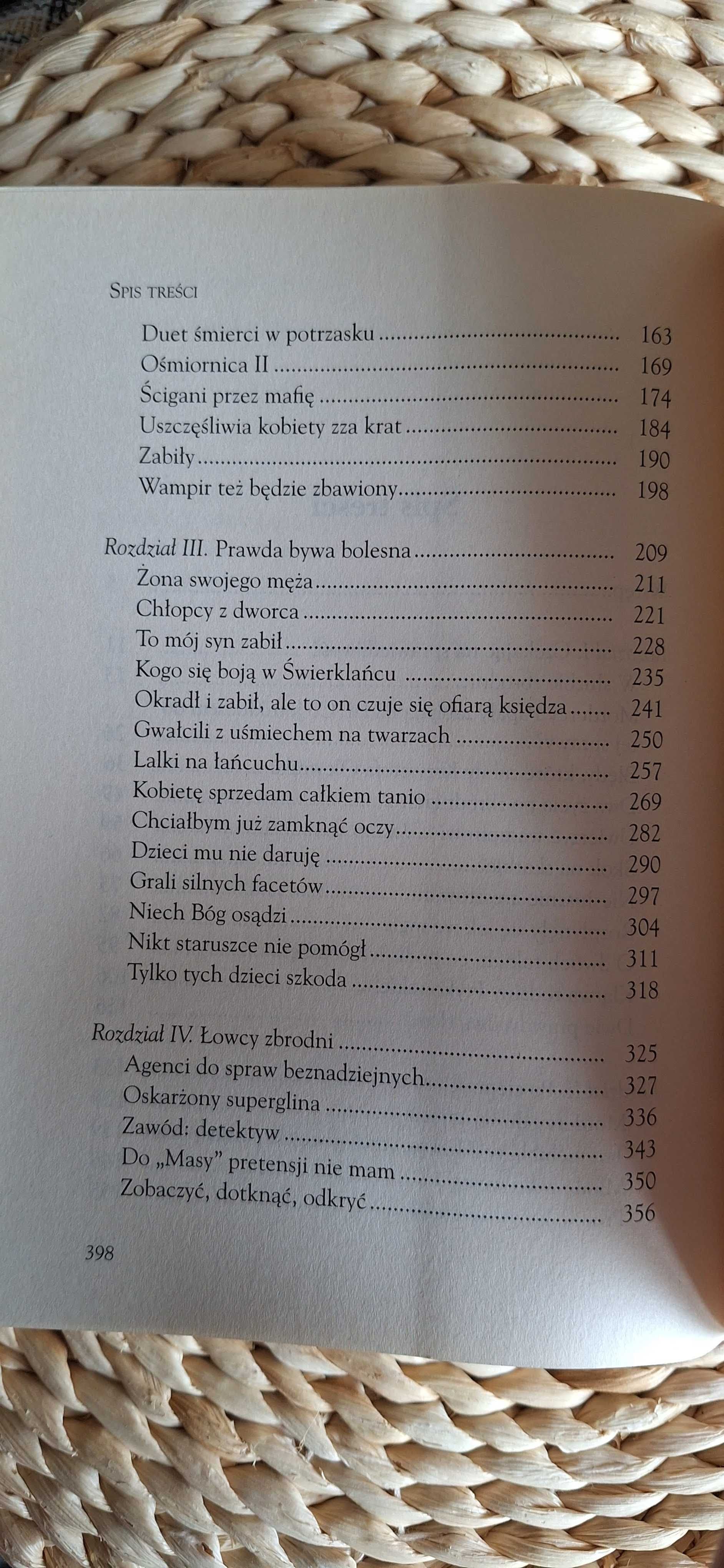 Książka W kręgu zła Dorota Kowalska zbiór reportaży true crime