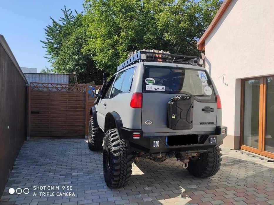Zderzak stalowy Nissan Terrano - tył / tylny