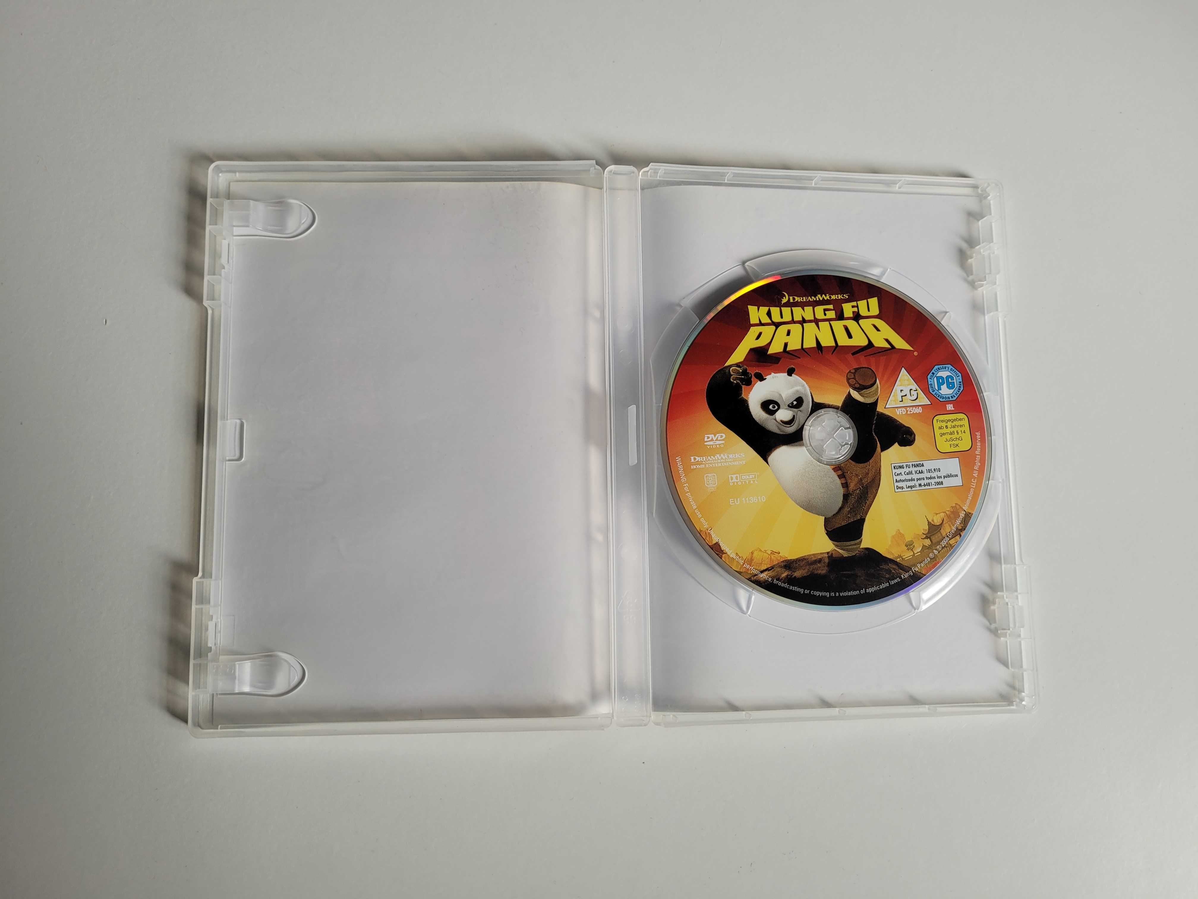 Bajki DVD Zestaw Kung Fu Panda 1-3 komplet Trylogia