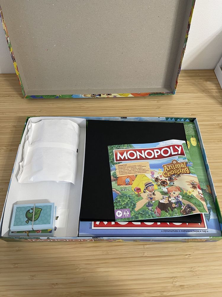 gra monopoly animal crossing planszówka