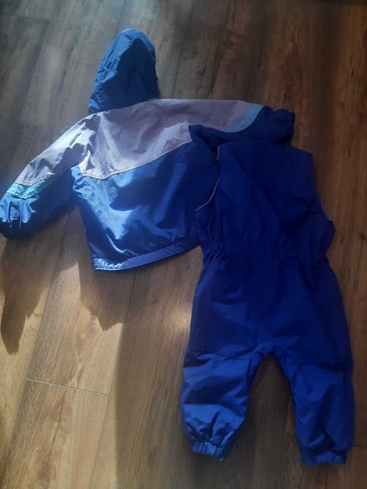 Kurtka i spodnie dziewczęce ocieplane