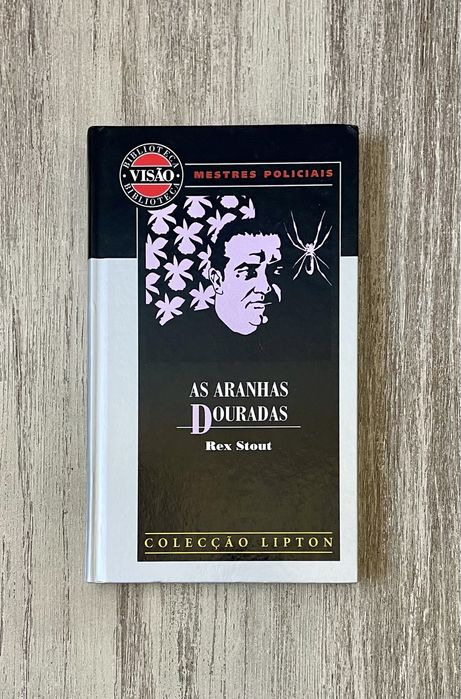 Livro: "As aranhas douradas", de Rex Stout