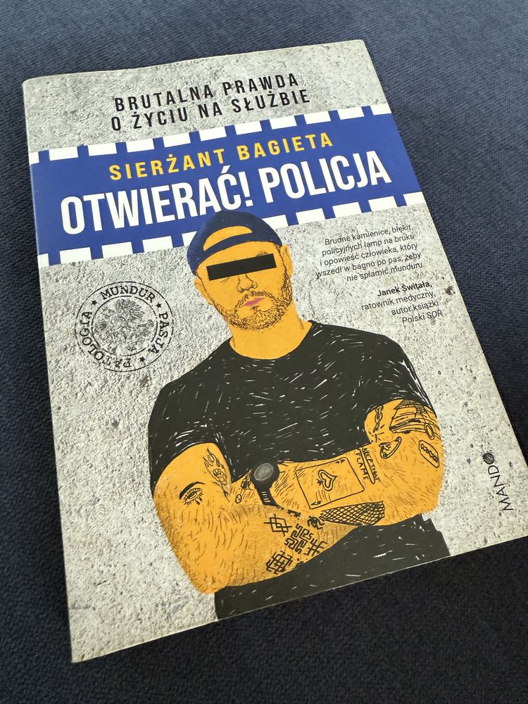 Książka Sierżant Bagieta Otwierac Policja