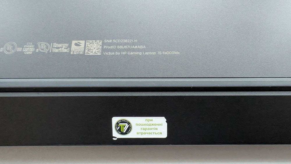 HP Victus 15 /Intel Core i5-12450H / 16 GB DDR4 / 512 GB SSD /GTX 1650