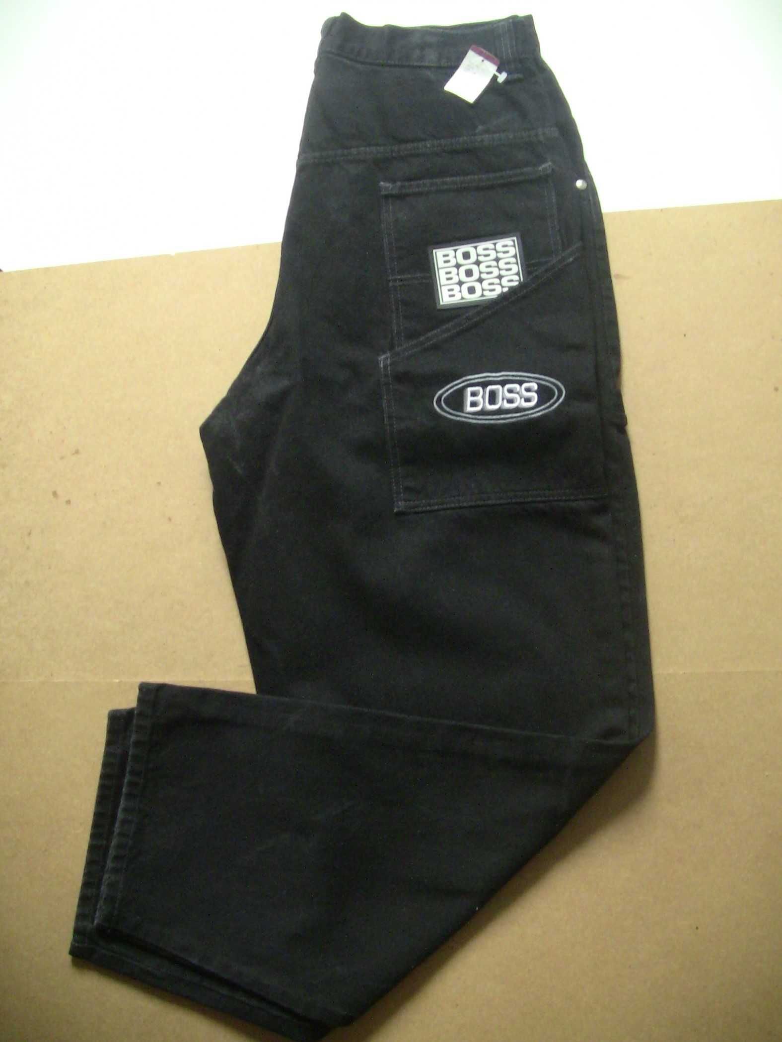 Новые мужские широкие штаны, джинсы BOSS , оригнал, размер 36 L