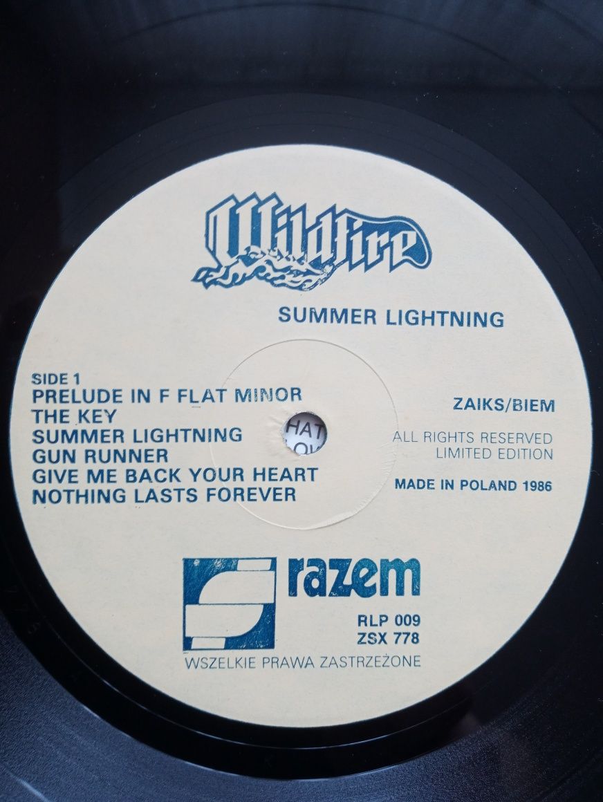 Wildfire-Summer Lightning-LP-winyl,vinyl