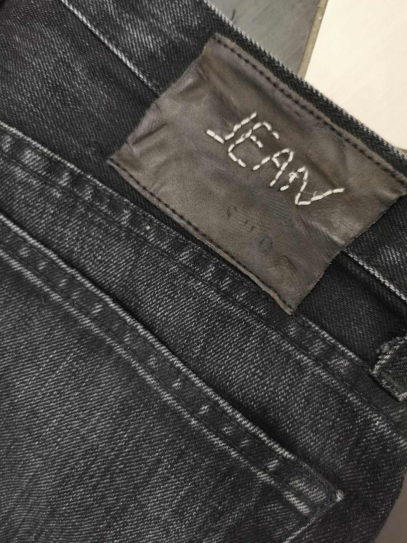 Spodnie jeansy dżinsy jeans Jean Shop USA Rocker Raw premium grube 31