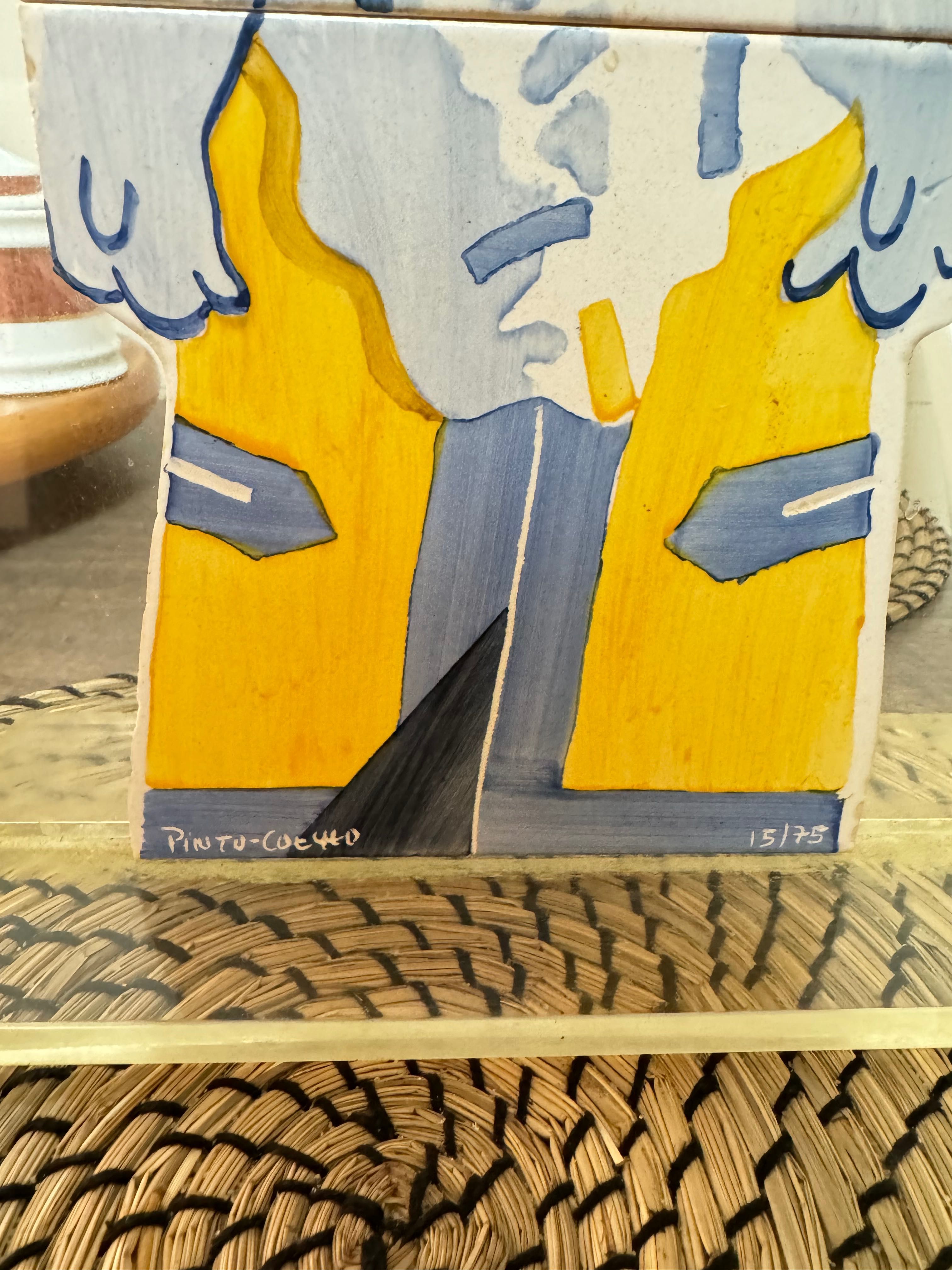 Painel com azuleijos de Pinto Coelho