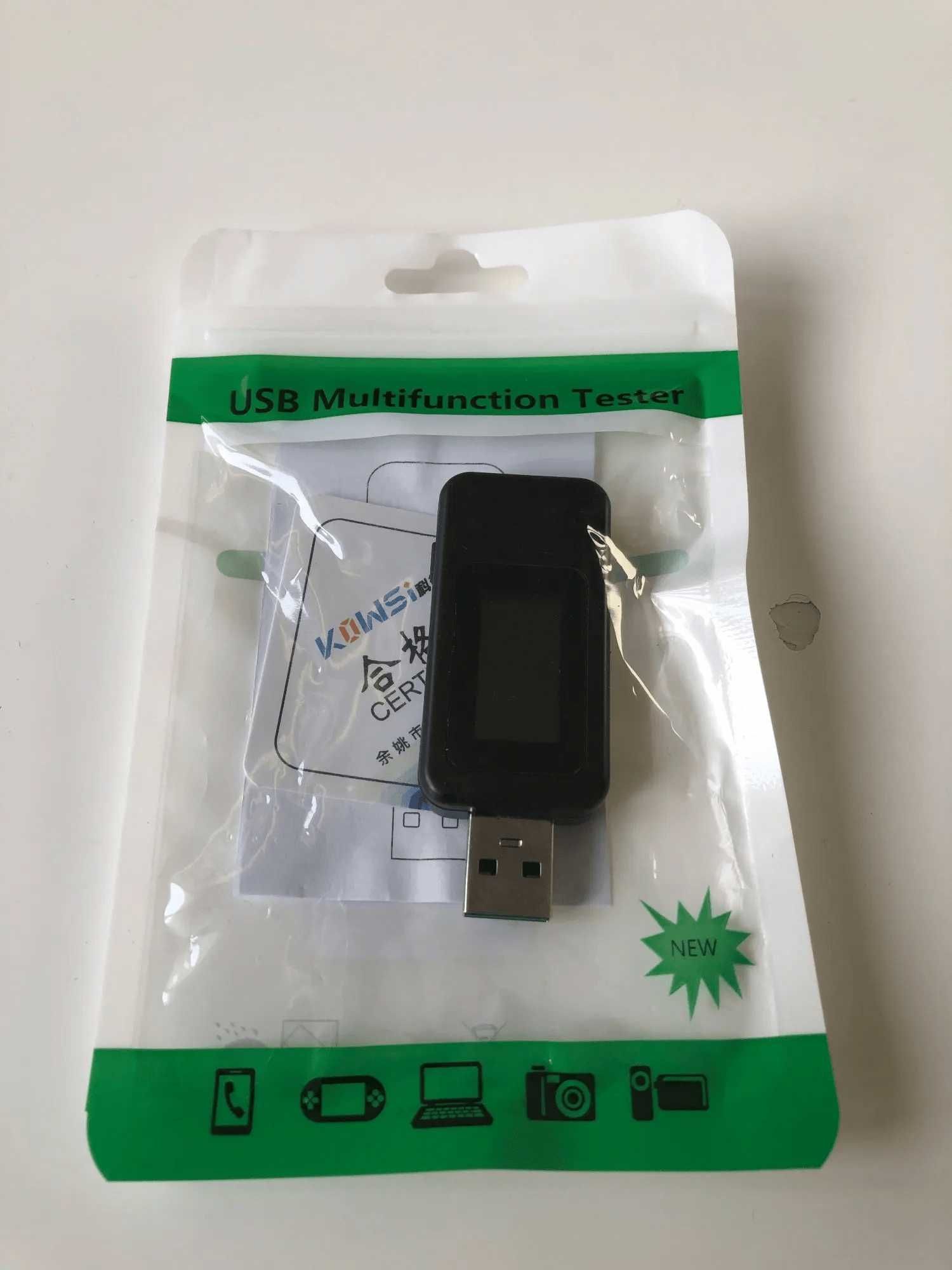 USB тестер KEWEISI KWS-MX18 L(10 в 1) поддержка QC3.0