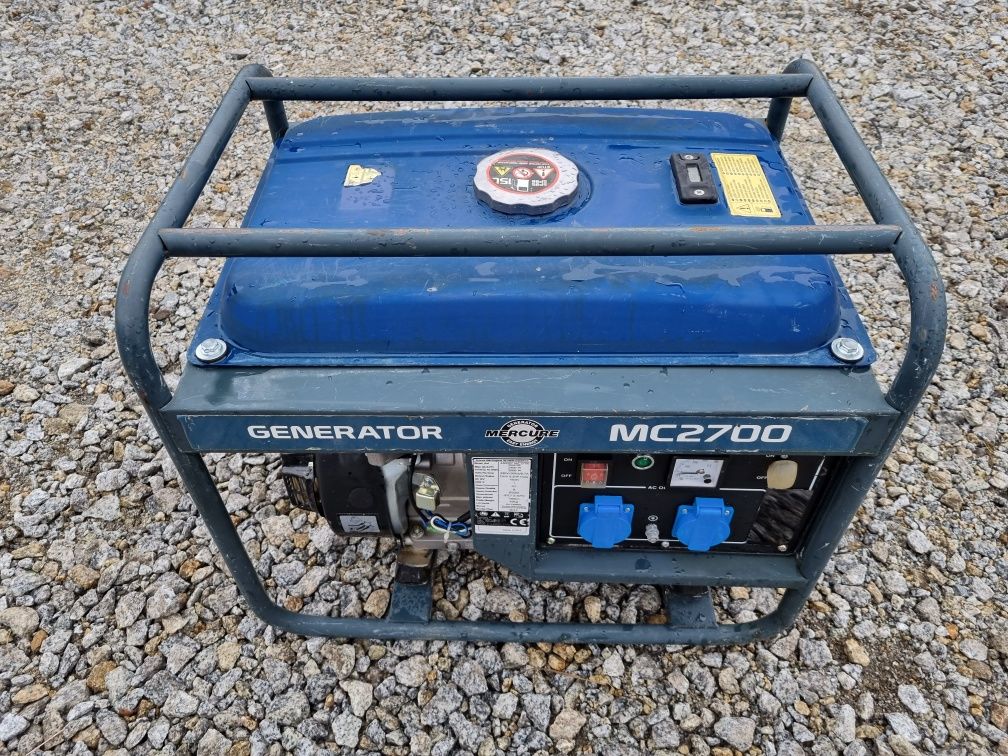 Agregat Generator Prądotwórczy Mercure MC 2700 / Germany / AVR / 6.5Hp