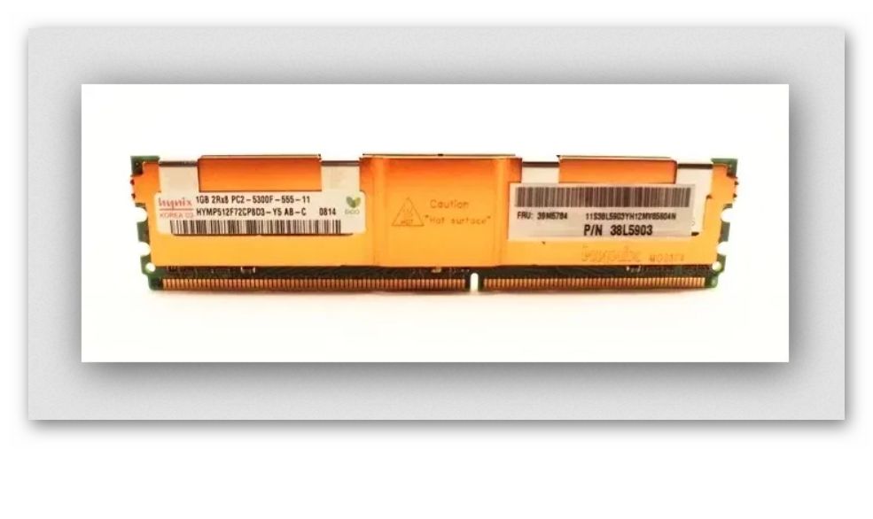 Серверная память Hynix DDR2 1Gb 2Rx8 PC2-5300F-555-11 FB-DIMM 240pin