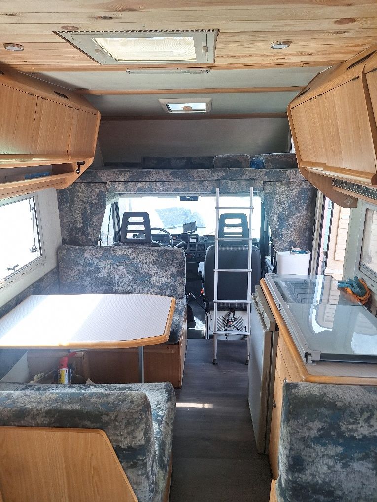 Ducato kamper 2.5 TD -1991 po remoncie -wspomaganie