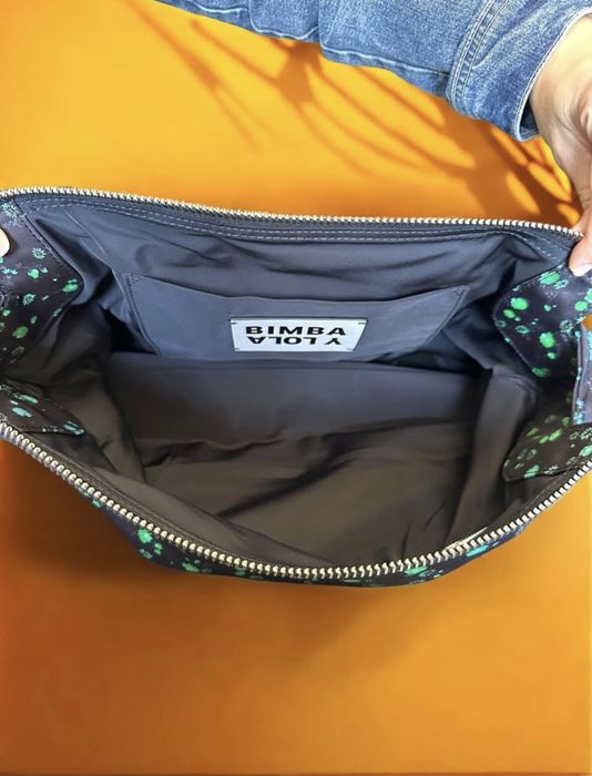 Bimba Y Lola Rainbow Flowers Hobo Bag