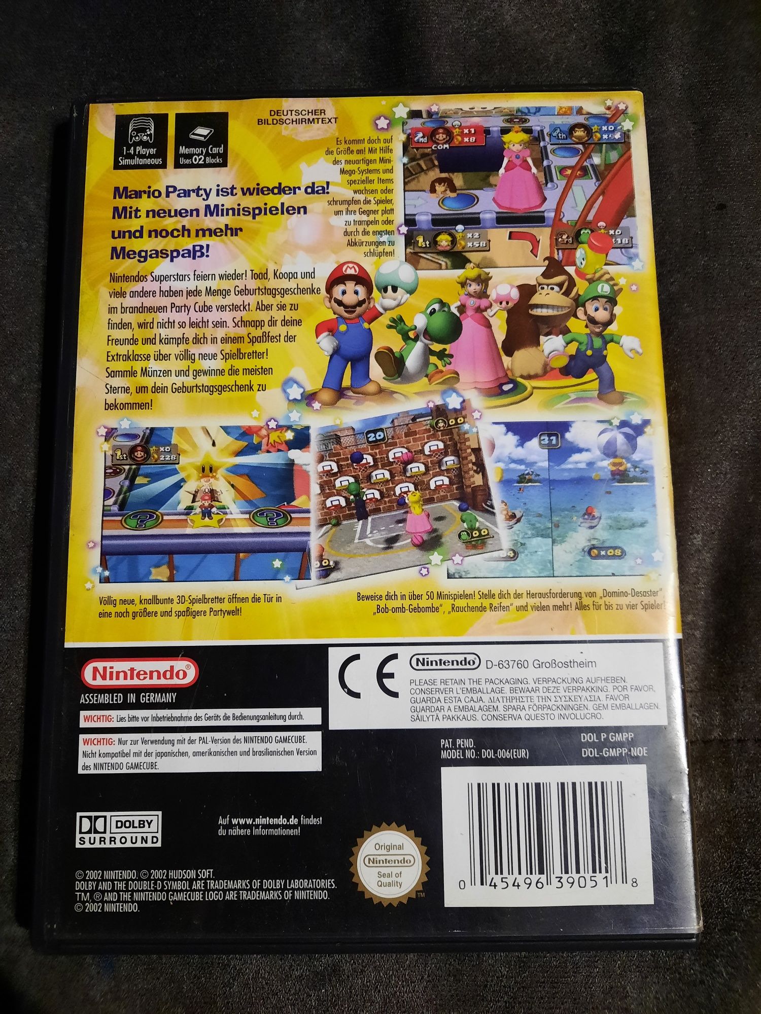 Gra MARIO PARTY 4 na Nintendo GameCube
