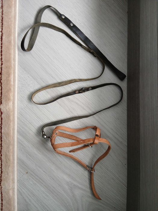 поводок кожаный  для кошки собаки