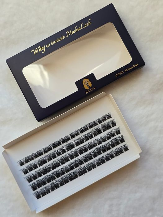 Rzęsy bondingowe Modna Lash Królowa Dram