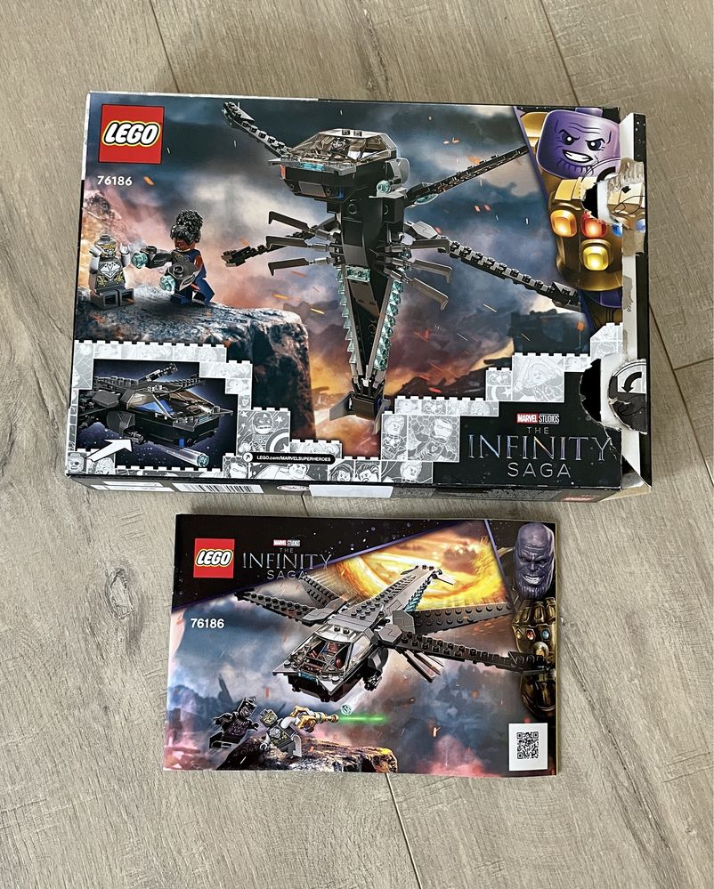 Конструктор Lego 76186 Black Panther Dragon Flyer