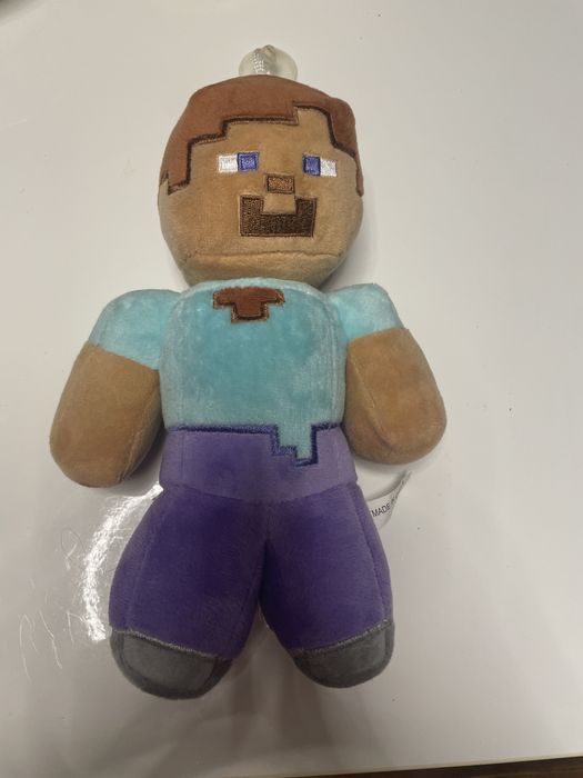 Maskotka z przyssawką minecraft Steve