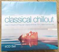 Classical Chillout album (box 4CDs) - nowy w folii