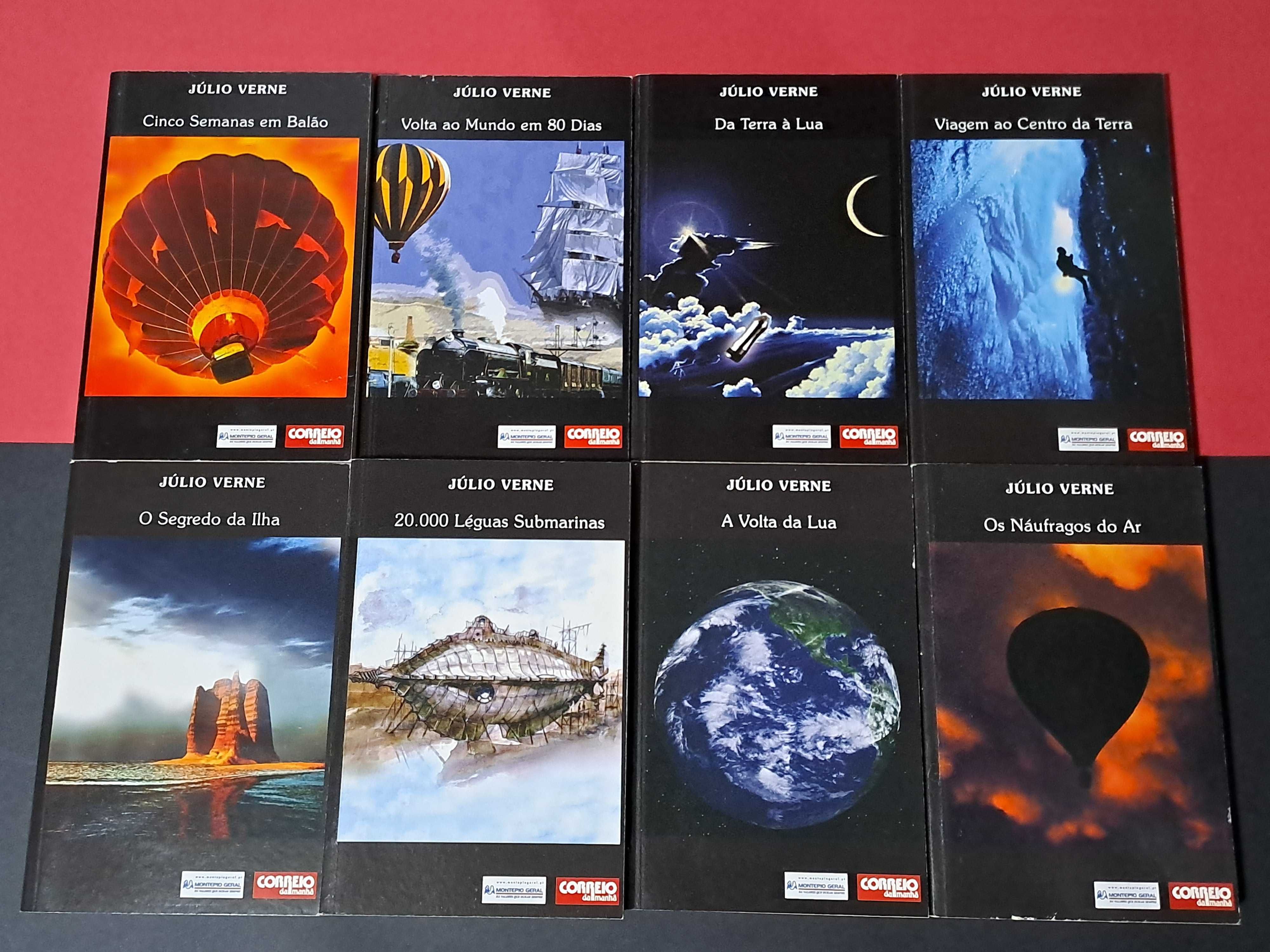 Colecção Júlio Verne - CM (Colecção de 8 volumes)