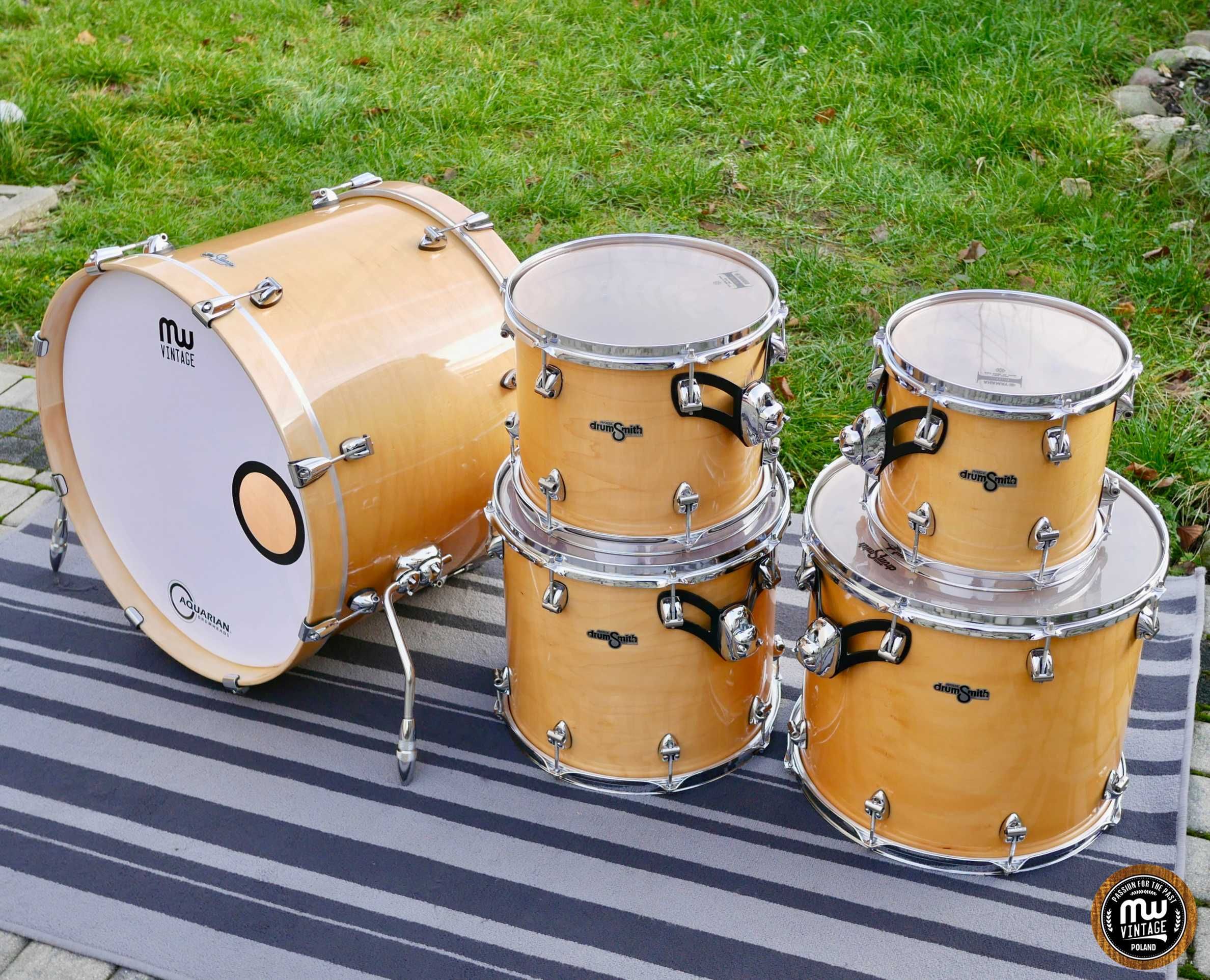 Perkusja Ayotte DrumSmith 22”, 10", 12", 14”, 16” Natural ‼️