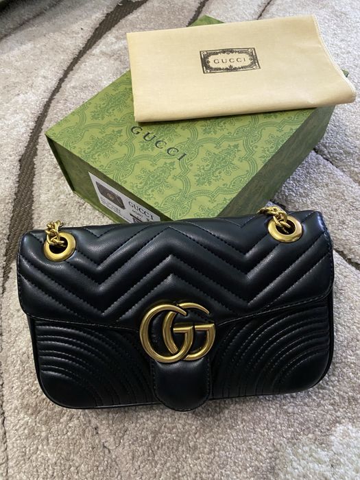 Сумка gucci натуральна шкіра