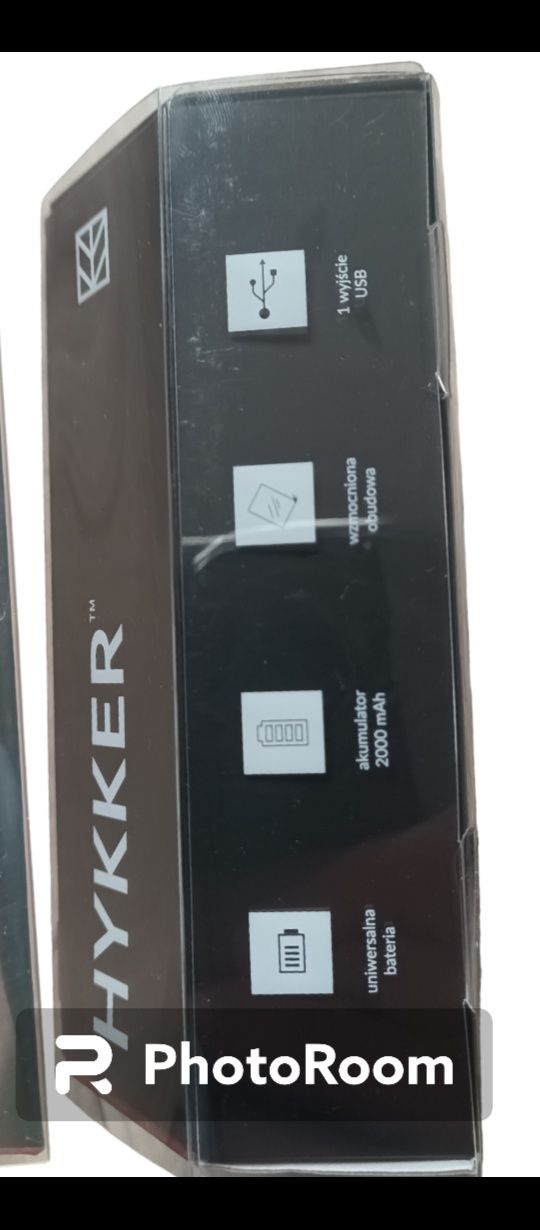 Powerbank Hykker 2000mAh. Tanio. Nowe. Okazja