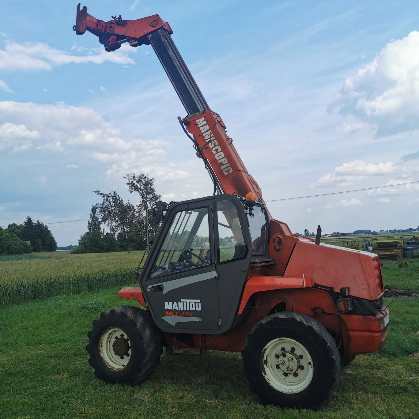 Ładowarka teleskopowa Manitou MLT 523 nie merlo 628 oryginał z Belgi