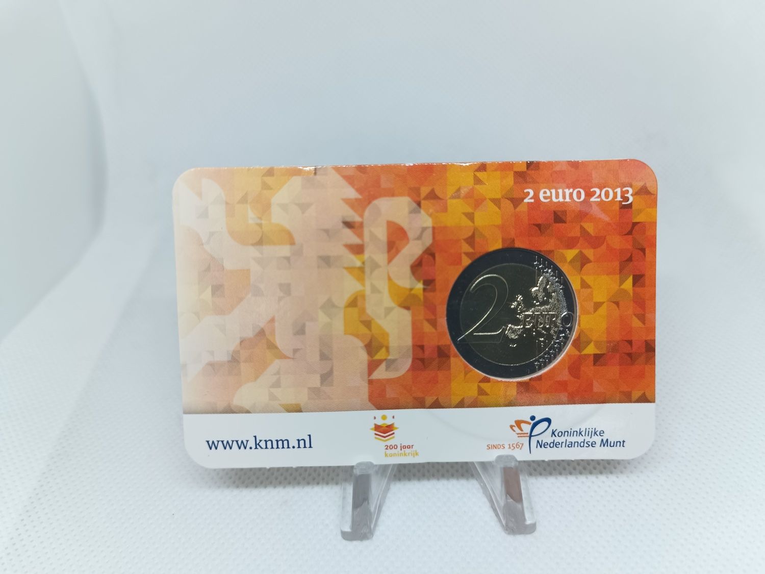 Coincard 2€ Holanda 2013 - Aniversário Reino