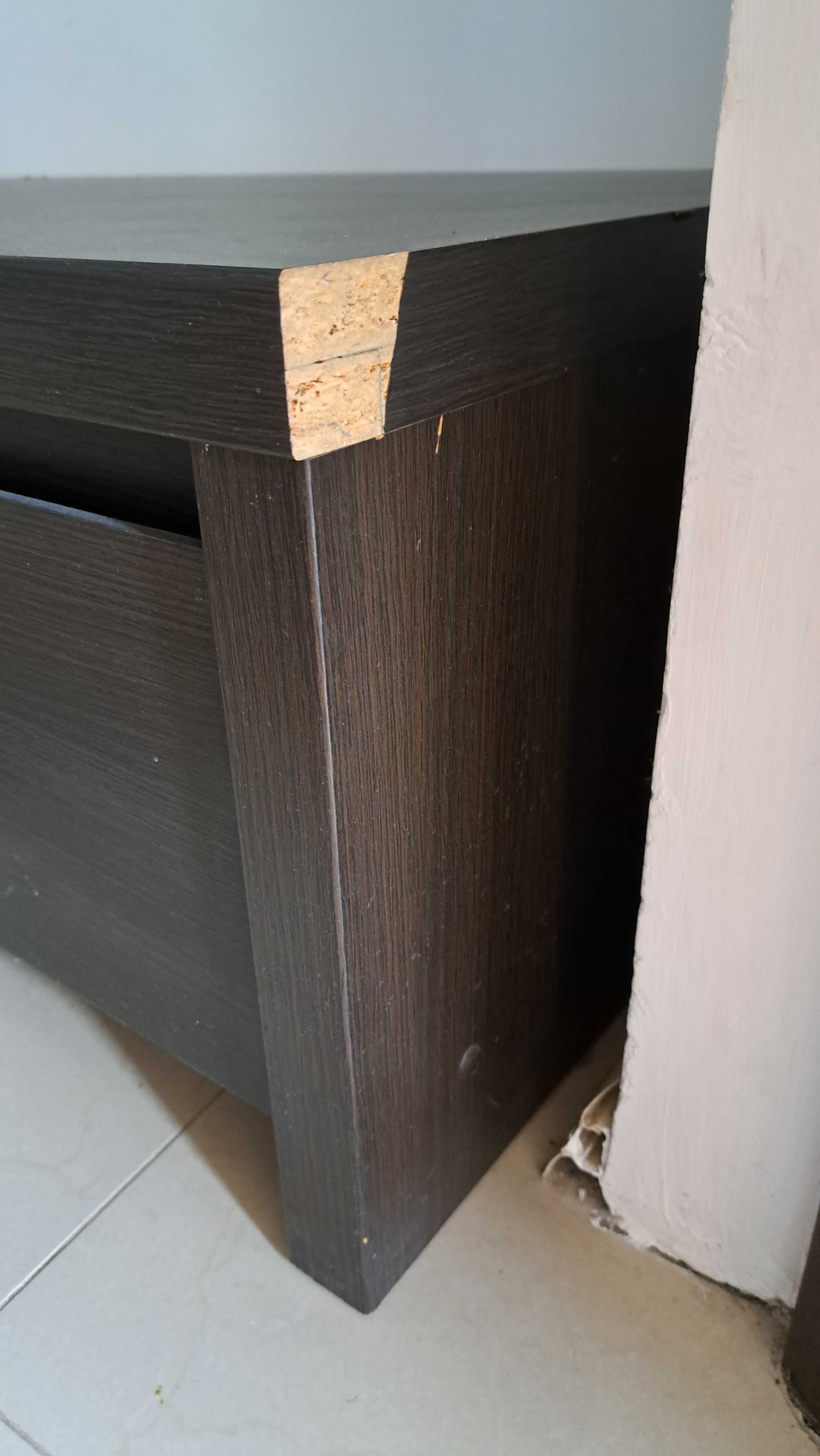 Szafka pod TV stolik RTV BRW wenge Black Red White