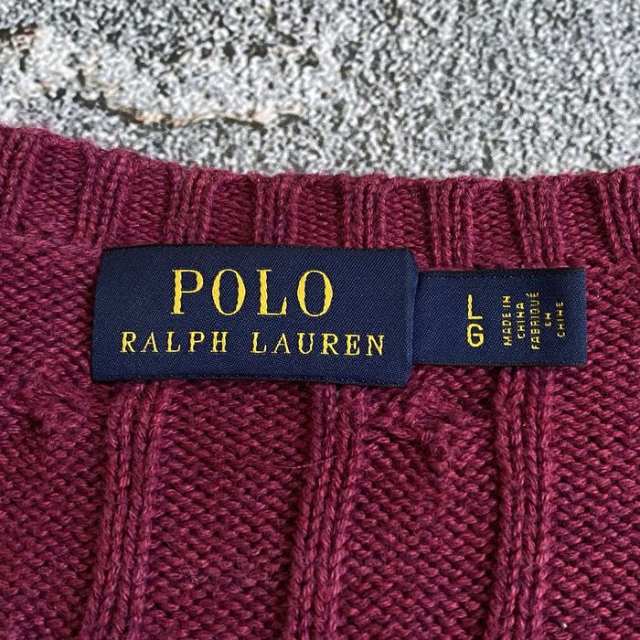 Светр жіночий від polo ralph lauren у пурпурному кольорі, ральф світер