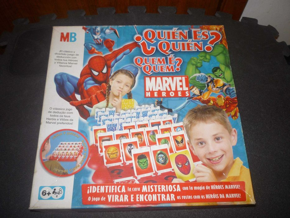 Jogo "Quem é quem?" (Marvel): 1 euro