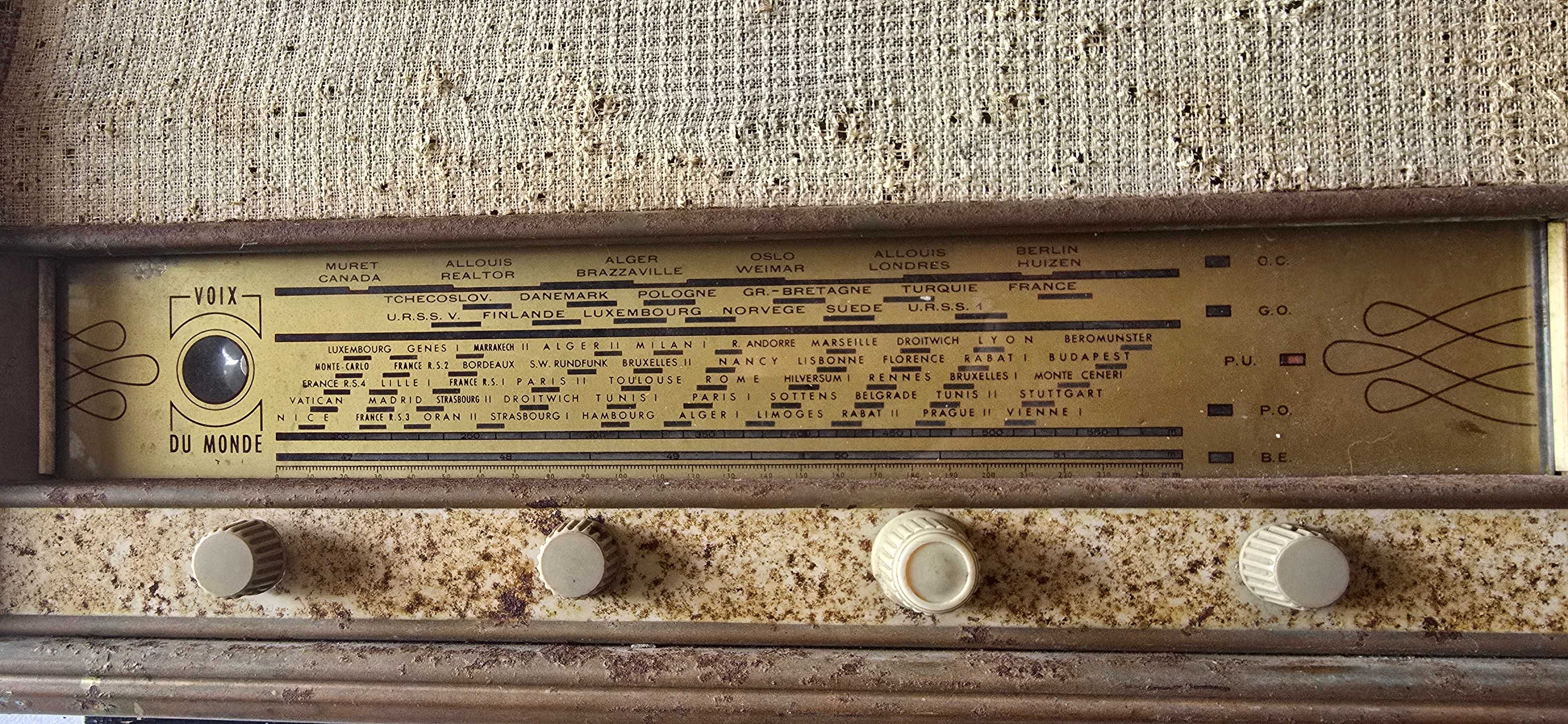 Rádio Antigo Válvulas